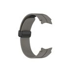 Samsung Galaxy Watch 4 5 Pro 6 7 Seri 40 44mm Classic 42 43 45 46 47mm Uyumlu Kavisli Magnet Kordon Koyu Gri