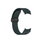 Samsung Galaxy Watch 4 5 Pro 6 7 Seri 40 44mm Classic 42 43 45 46 47mm Uyumlu Kavisli Magnet Kordon Koyu Yeşil