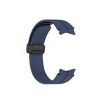Samsung Galaxy Watch 4 5 Pro 6 7 Seri 40 44mm Classic 42 43 45 46 47mm Uyumlu Kavisli Magnet Kordon Lacivert