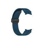 Samsung Galaxy Watch 4 5 Pro 6 7 Seri 40 44mm Classic 42 43 45 46 47mm Uyumlu Kavisli Magnet Kordon Petrol