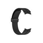 Samsung Galaxy Watch 4 5 Pro 6 7 Seri 40 44mm Classic 42 43 45 46 47mm Uyumlu Kavisli Magnet Kordon Siyah
