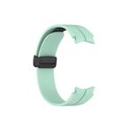 Samsung Galaxy Watch 4 5 Pro 6 7 Seri 40 44mm Classic 42 43 45 46 47mm Uyumlu Kavisli Magnet Kordon Turkuaz