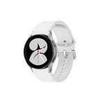 Samsung Galaxy Watch 4 5 Pro 6 7 Seri 40 44mm Classic 42 43 45 46 47mm Uyumlu Kavisli Silikon Kordon Beyaz