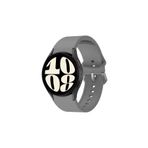 Samsung Galaxy Watch 4 5 Pro 6 7 Seri 40 44mm Classic 42 43 45 46 47mm Uyumlu Kavisli Silikon Kordon Koyu Gri