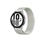 Samsung Galaxy Watch 4 Metal Mıknatıslı Kordon (saat Değildir) - Gümüş