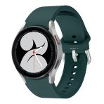 Samsung Galaxy Watch 6 40 43 44 47Mm Uyumlu Orjinal Tasarım Kavisli Purelux Silikon Kordon Koyu Yeşil