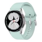 Samsung Galaxy Watch 6 40 43 44 47Mm Uyumlu Orjinal Tasarım Kavisli Purelux Silikon Kordon Su Yeşili