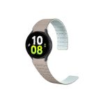 Samsung Galaxy Watch 6 44Mm/20Mm Çizgili Desenli Silikon Kordon (Krd-111)