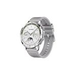 Samsung Galaxy Watch 6 Seri 40-43-44-47 mm İle Uyumlu Dikiş Desenli 20 mm Jazzy Spor Kordon Gri