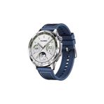 Samsung Galaxy Watch 6 Seri 40-43-44-47 mm İle Uyumlu Dikiş Desenli 20 mm Jazzy Spor Kordon Lacivert