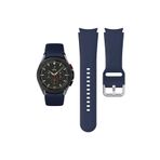 Samsung Galaxy Watch 7 44 mm Kayış Orijinal Kavis Tasarımlı Silikon Kordon Lacivert