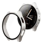 Samsung Galaxy Watch 7 44MM Uyumlu Sert Pc Kasa ve Ekran Koruyucu Kılıf - Starlight