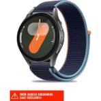 Samsung Galaxy Watch 7fe/7/6/6 Classic/5 Pro/5/4/4 Classic 40 42 43 44 45 46 47MM Uyumlu Kordon 20MM - Deep Navy