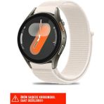 Samsung Galaxy Watch 7fe/7/6/6 Classic/5 Pro/5/4/4 Classic 40 42 43 44 45 46 47MM Uyumlu Kordon 20MM - Starlight