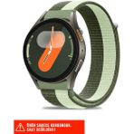 Samsung Galaxy Watch 7fe/7/6/6 Classic/5 Pro/5/4/4 Classic 40 42 43 44 45 46 47MM Uyumlu Kordon 20MM - Yeşil
