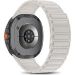 Samsung Galaxy Watch 8 40MM / 44MM / 46MM Classic Uyumlu Silikon Kordon Strap Kayış - Starlight