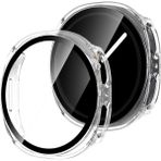 Samsung Galaxy Watch 8 44MM Sert Pc Kasa ve Ekran Koruyucu 14 - Glx 8 44mm - Renksiz