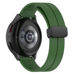 Samsung Galaxy Watch Gear S2 3 41 42 Active 2 40 44 Mm Kordon Magnetli Ayarlanır Silikon Kordon 20mm