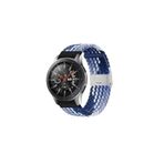 Samsung Galaxy Watch Uyumlu 6 Seri 40-43-44-47 mm 20mm Metal Klipsli Flexıble Kordon Shades Of Blue