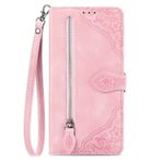 Samsung Galaxy Xcover7 3D Baskı Çiçek Kılıfı, Samsung Galaxy Xcover7 Stand Getir Cüzdan Cep Telefonu Kılıfı, Samsung Galaxy Xcover7-Rosa için Kılıf