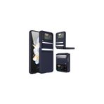 Samsung Galaxy Z Flip 4 Kılıf Belt Flip Kapak - Lacivert A0046-10719
