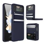 Samsung Galaxy Z Flip 4 Kılıf Belt Flip Kapak - Lacivert