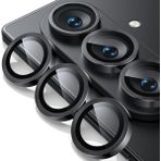 Samsung Galaxy Z Fold 7 Uyumlu Kamera Koruma Renkli Lens Koruyucu Temperli Cam Koruma - Siyah