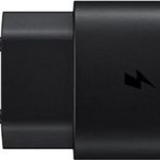 Samsung Galxy A70 Type-C 25W Siyah Fast Şarj Adaptörü