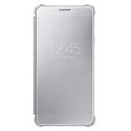 Samsung Gri A7 (2016) Clear View Fonksiyonel Kılıf