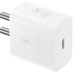 Samsung Hızlı şarj cihazı, USB-C, 25 W veri kablosuz, beyaz