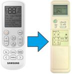 Samsung ile uyumlu Klima Kumandası-Resimde Sağdaki Gönderilir