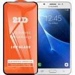 Samsung J7 Ekran Koruyucu 21D Tam Kaplayan Kavisli