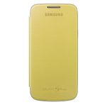 Samsung Kılıf Koruyucu Kılıf Clip-On Flip Case Cover Samsung Galaxy S4 Mini için - Sarı