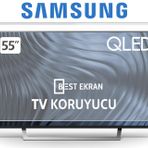 Samsung LED TV 55" inç 139 cm Smart Crystal Uhd 4k-8k OLED QLED Qned Televizyon Tv Ekran Koruyucu