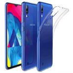 Samsung M10 Kılıf Şeffaf Silikon Kamera Korumalı 3D Tıpalı