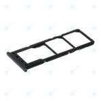 Samsung M12 Sim Tepsisi + Sd Kart Yuvası Sm-m125f - Siyah