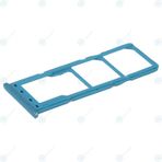 Samsung M12 Sim Tepsisi + Sd Kart Yuvası Sm-m125f - Yeşil