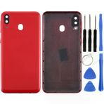 Samsung M20 Sm-M205 Uyumlu Arka Pil Kapağı Kırmızı + Tamir Seti