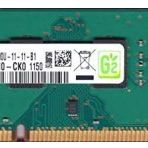 Samsung M378B5273DH0-CK0 4 GB 1600 MHz DDR3 CL11 Masaüstü Ram
