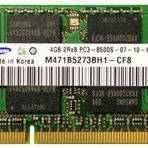Samsung M471B5273BH1-CF8 4 GB DDR3 1066 MHz CL7 Notebook Ram