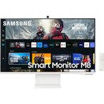 Samsung M8 M80C LS32CM801UUXUF 32 inç 4K Beyaz Akıllı Monitör