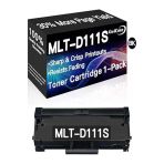 Samsung Mlt-D111s Toner 111S L-M2070f Sl-M2020w M2021w M2022 M2023w M2024w M2028 M2060 (1-Pack, Black)