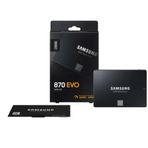 Samsung MZ-77E500BW 500 GB 870 EVO 560/530 MB/s inç Harddisk SSD