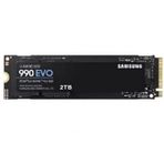 Samsung MZ-V9E2T0BW 2 TB 990 EVO 5000-4200 MB/s PCIe NVMe Gen5 M.2 22x80 Harddisk SSD