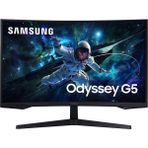 Samsung Odyssey G5 Oyun Monitörü (G55C) 27″ Kavisli, Qhd, Va Panel, 1000R, HDR10, Freesync, 165 Hz, 1 Ms (Mprt) (LS27CG552EMXUE) - 0,03 ms - 100 Hz
