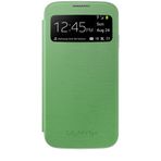 Samsung Orijinal EF-CI950BGEGWW Flip Cover Galaxy S4 ile Uyumlu Sarı Yeşil Kılıf