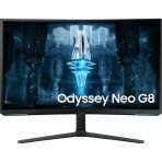 Samsung Oyun Monitörü 32″ Kavisli,Uhd,Va Panel,Qled,1000R,Hdr2000,1Ms-240Hz (Ls32bg850nmxue)