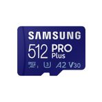 Samsung Pro Plus 512GB Microsdxc Hafıza Kartı MB-MD512KA