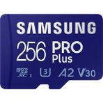 Samsung Pro Plus Micro SDXC Hafıza Kartı 256 GB UHS-I Hızlı Performans ile 4K Video Desteği
