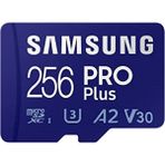 Samsung Pro Plus Microsd Hafıza Kartı, 256 Gb, Siyah - Beyaz